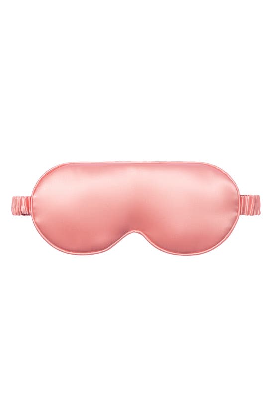 Shop Slip Lovely Lashes Pure Silk Contour Sleep Mask In Rose