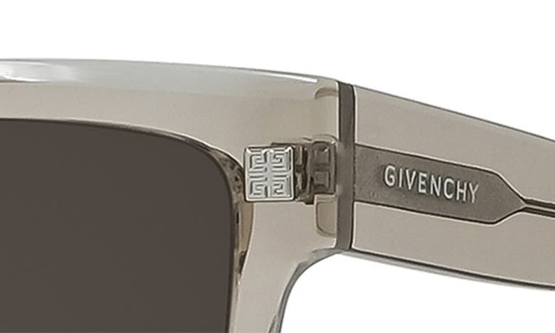 Shop Givenchy Gv Day Square Sunglasses In Shiny Light Brown / Brown