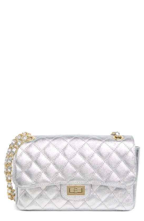 MARKESE MATALASSE QUILTED LEATHER SHOULDER BAG