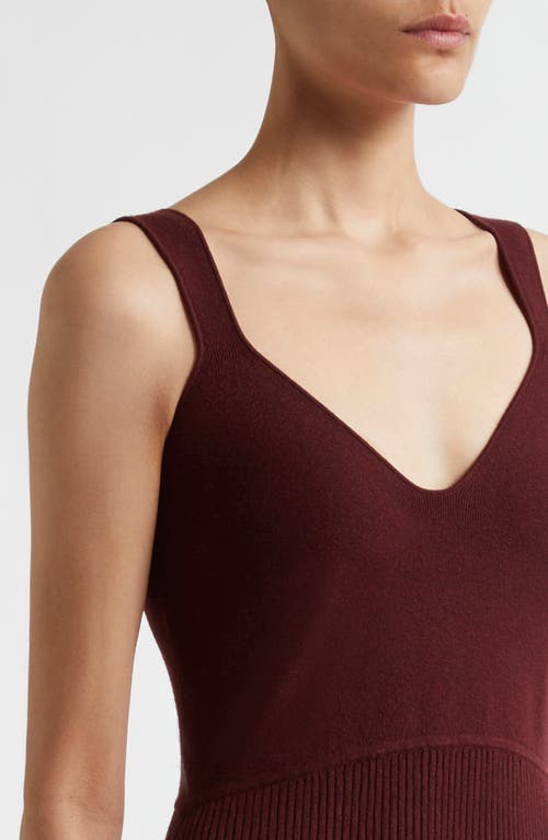 Ulla Johnson Zariah Shimmer Sleeveless Maxi Dress In Amaranthus