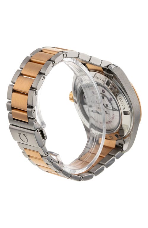 Shop Watchfinder & Co. Omega  Aqua Terra 150m Gents Bracelet Watch, 43mm In Grey/gold/silver