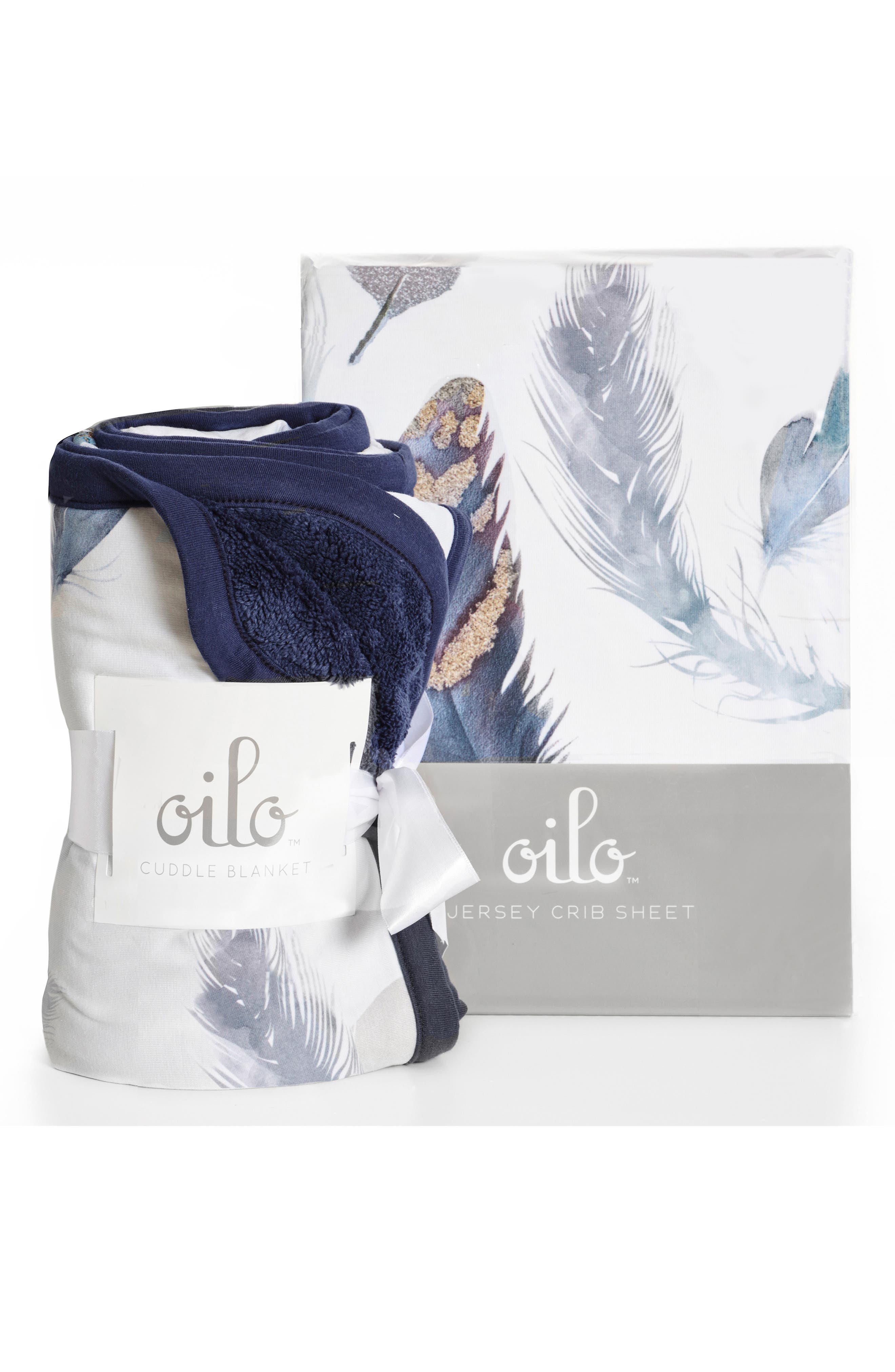 feather crib sheet