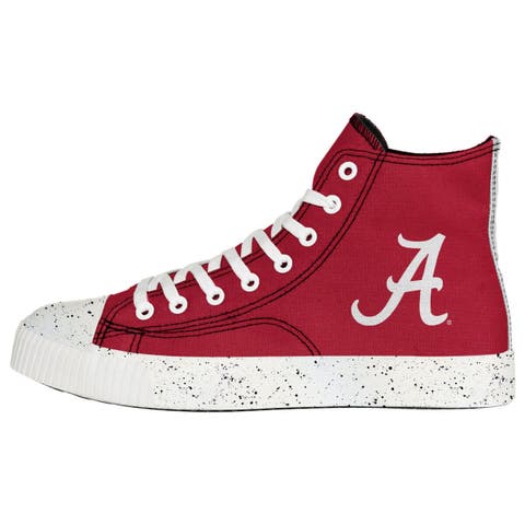 Foco San Francisco 49ers Paint Splatter High Top Sneakers In Red