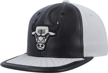 Mitchell & Ness Chicago Bulls Day One White/Orange Adjustable Snapback Hat  Cap