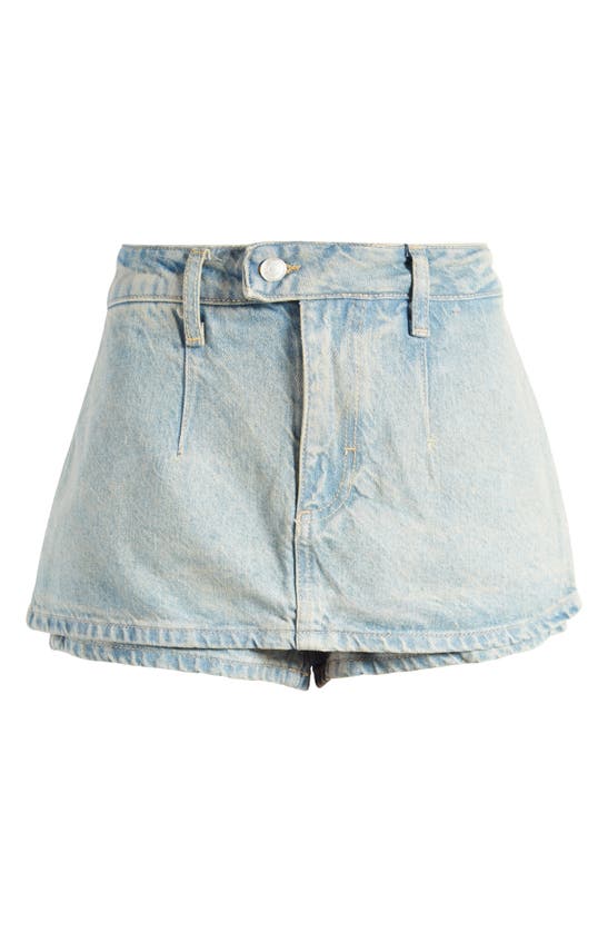 Free People X We The Free Galivanting Skort In Coco Blue