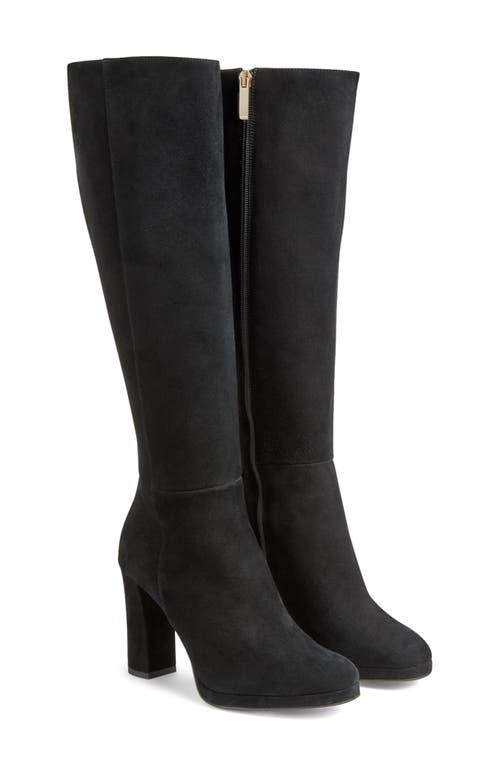 Shop Lk Bennett Darby Block Heel Boot In Black