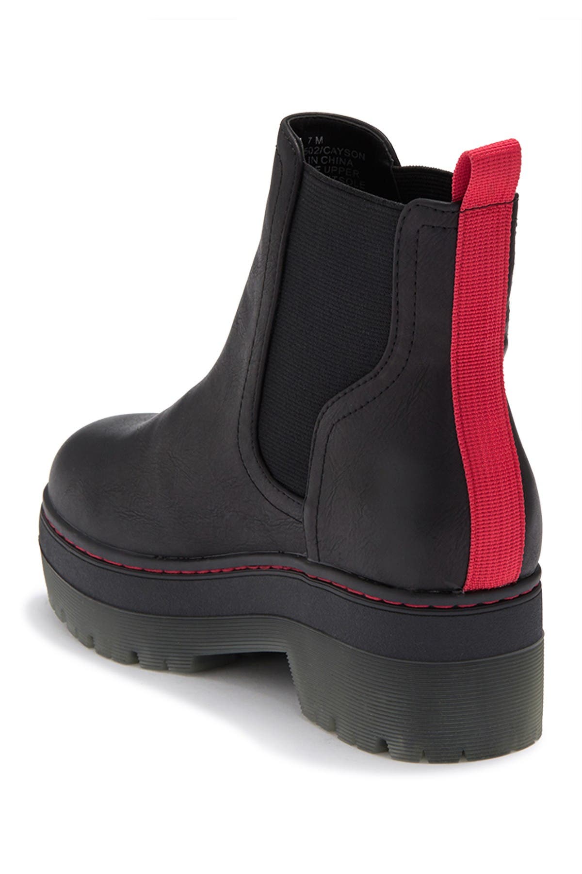 chelsea boots with platform