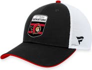 Men's Ottawa Senators Fanatics Branded Black Authentic Pro Adjustable Performance  Hat