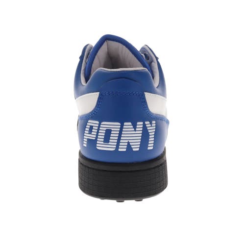 Shop Pony Astro Classic Sneakers In Blue/white