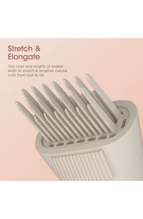 Shark Flexstyle Wide-tooth Comb Attachment In Beige