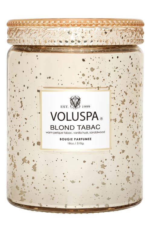 Voluspa Blond Tabac Large Jar Candle In Blond Tabac