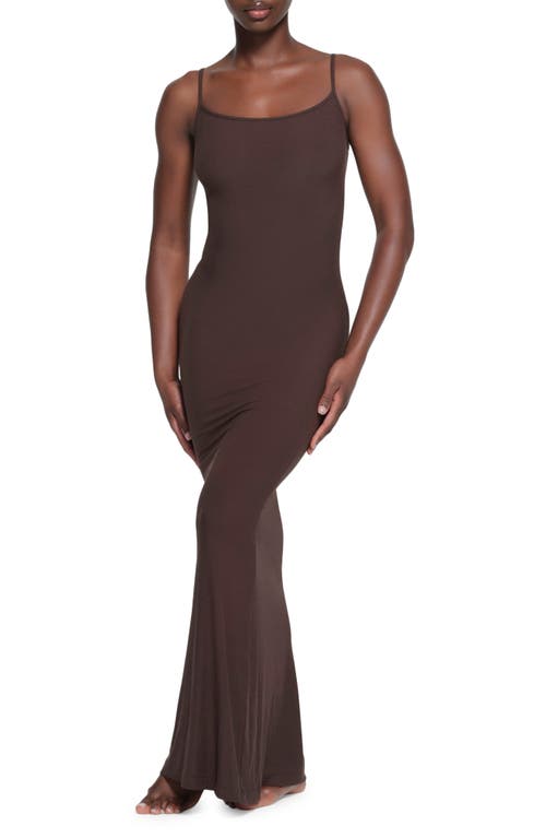 Shop Skims Soft Lounge Long Slipdress In Phoenix