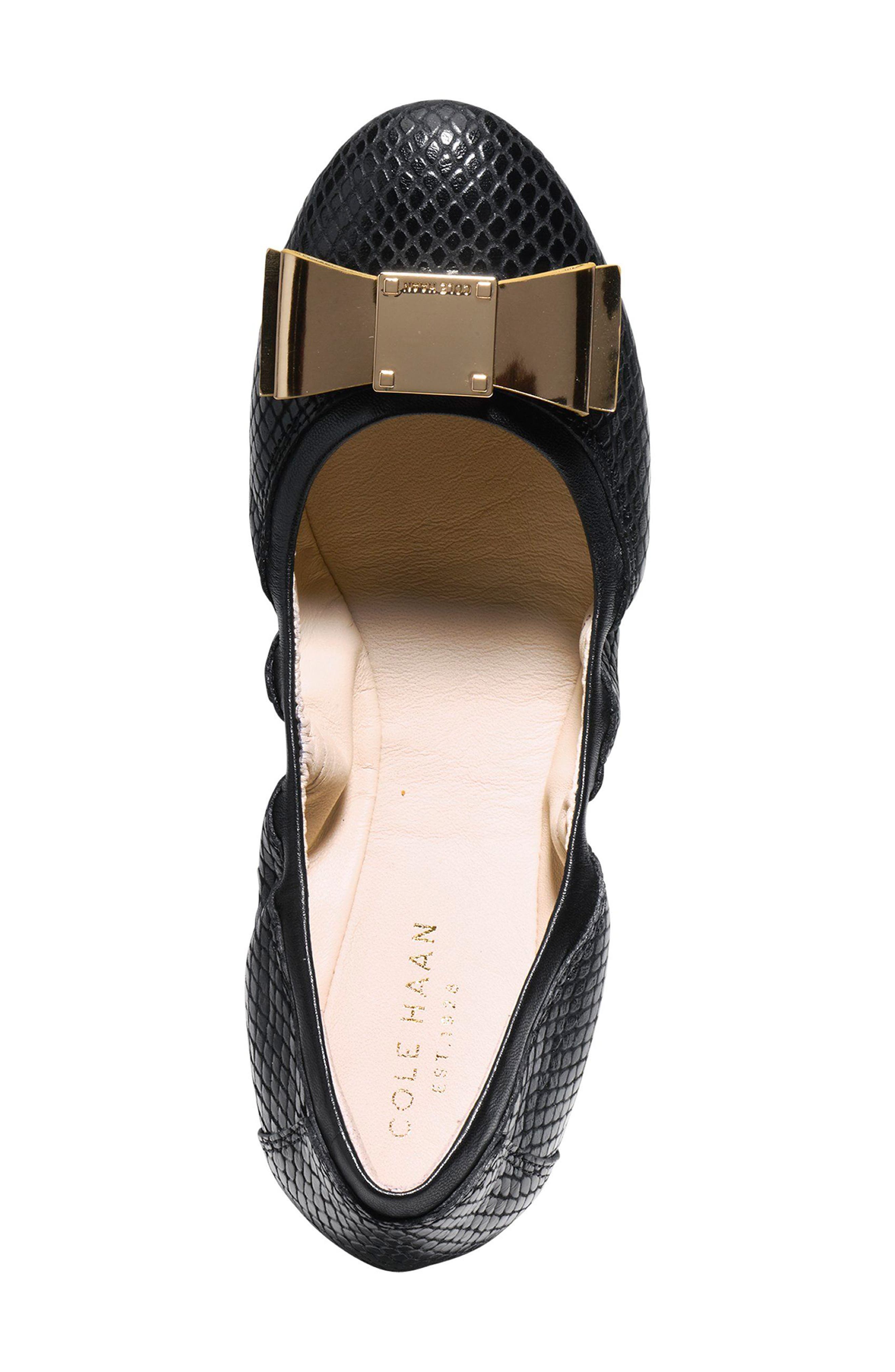 cole haan tali bow flat