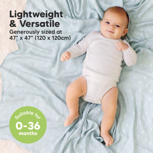 Keababies Lumi Muslin Swaddle Blankets In Bloom