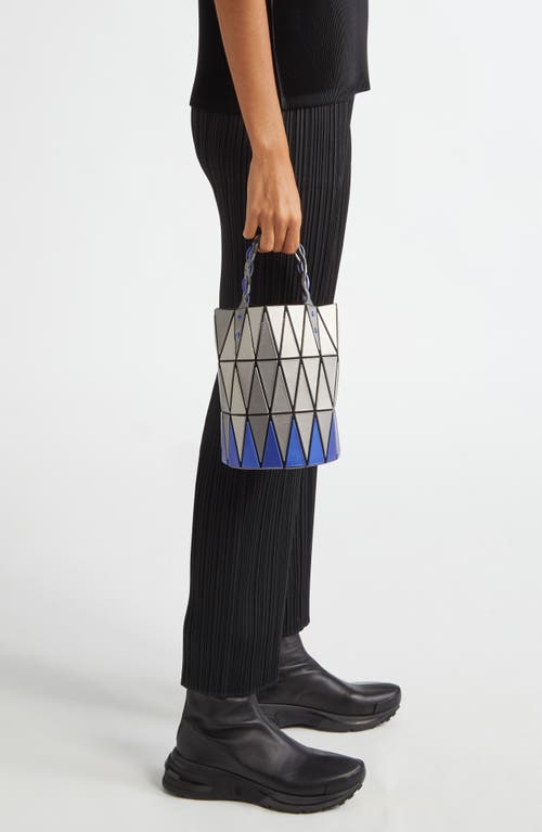 Shop Bao Bao Issey Miyake Basket Handbag In Blue Mix