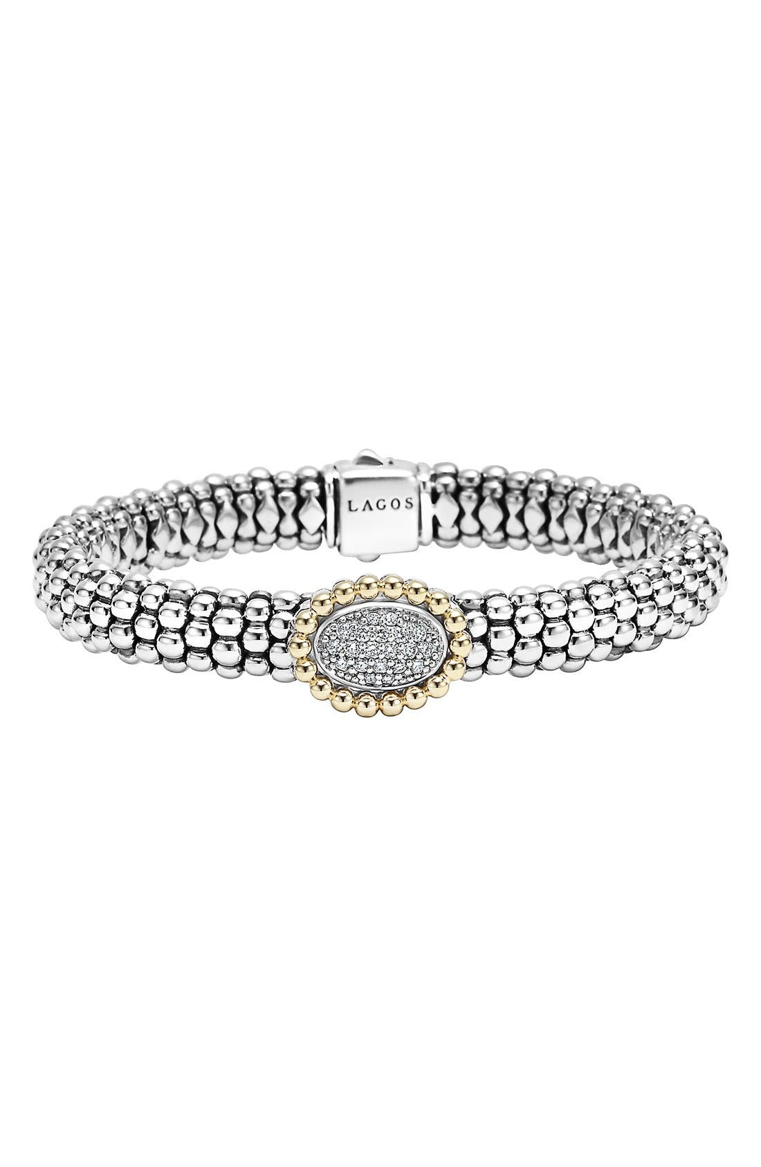 LAGOS 'Caviar' Diamond Bracelet Nordstrom