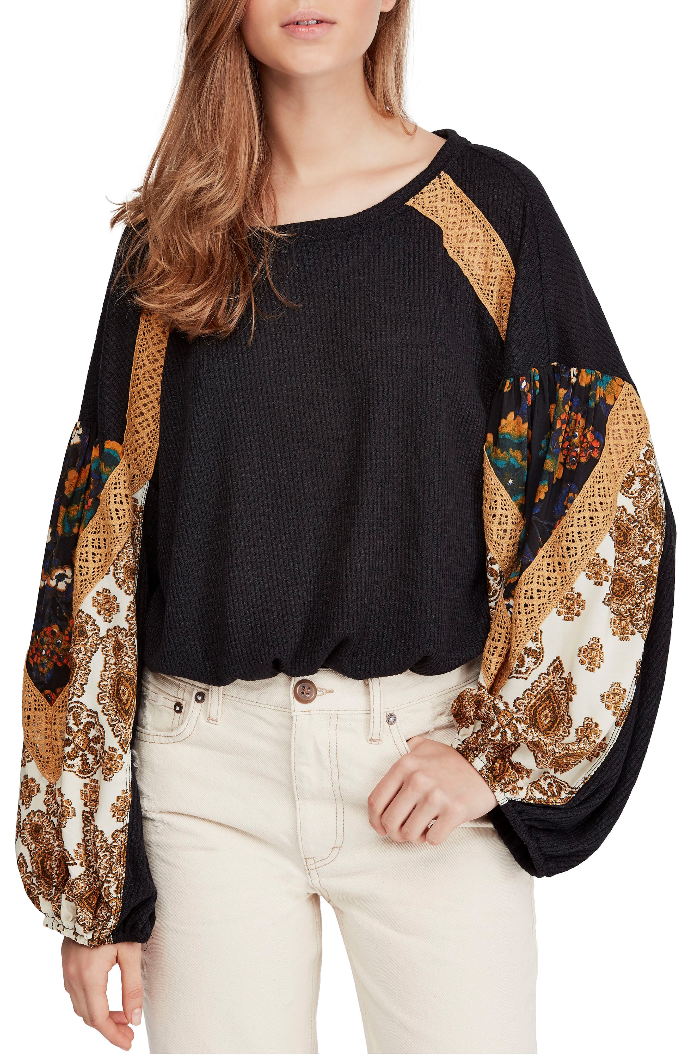 free people casual clash top