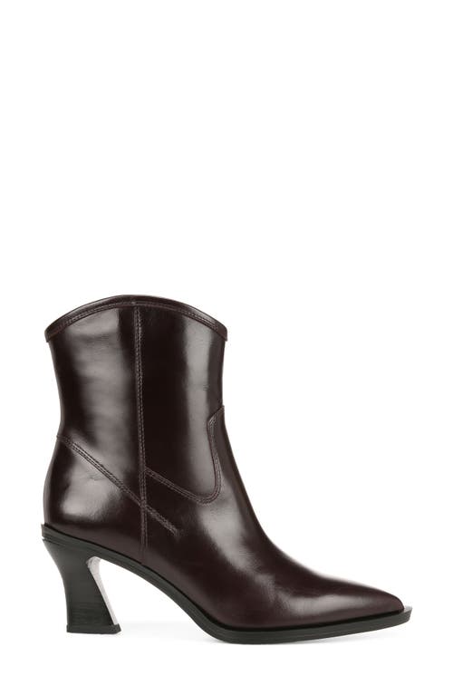 Sarto By Franco Sarto Gwenyth Pointed Toe Bootie In Dkhickory
