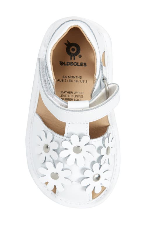 Old Soles Kids' Wildflower Sandal In Snow/snow Sole