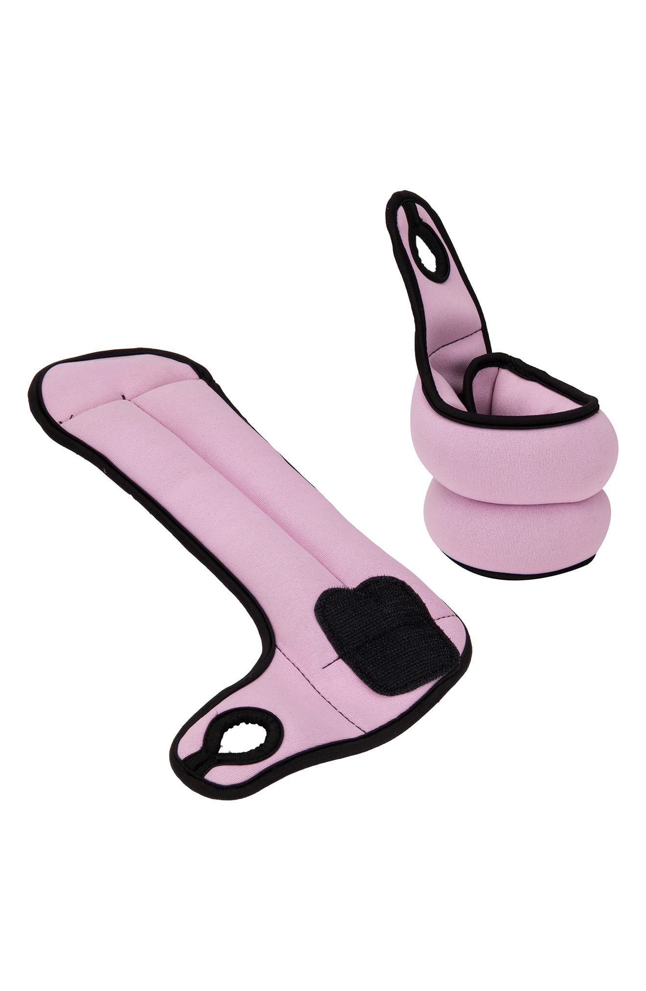 Mind Reader Neoprene Adjustable Weights For Wrists In Pink