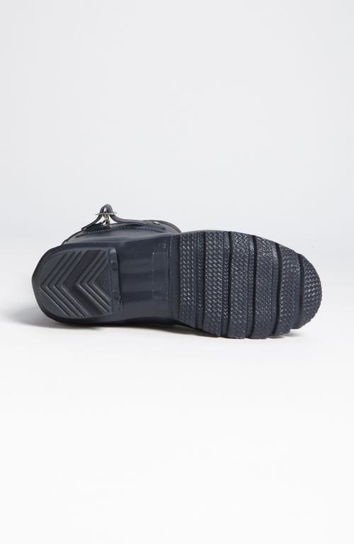 Hunter Original Short Waterproof Rain Boot In Navy