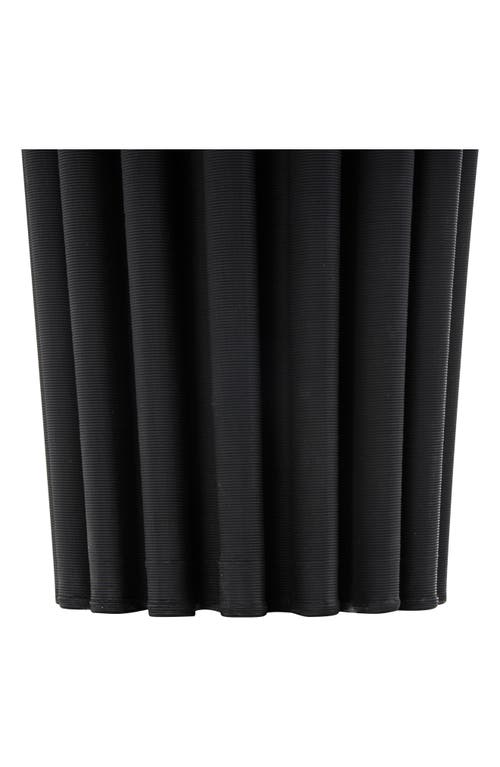 Vivian Lune Home Ceramic Vase In Black
