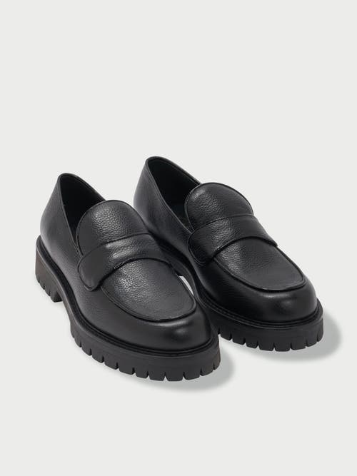 Shop Mavette Amalia Loafer In Black