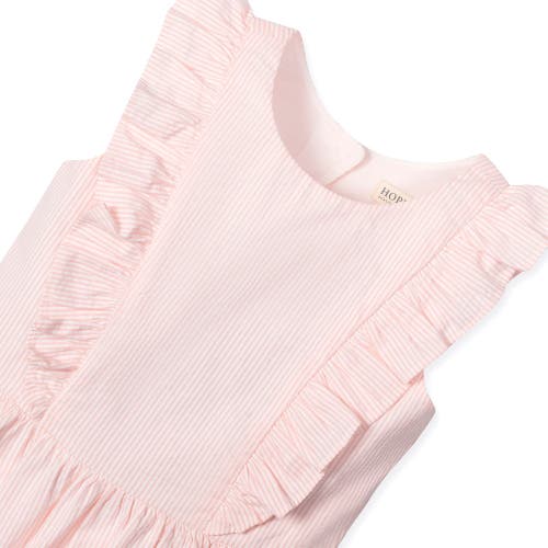 HOPE & HENRY HOPE & HENRY GIRLS' ORGANIC FLUTTER SLEEVE OPEN BACK DRESS, TODDLER 