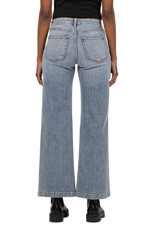 Shop Kut From The Kloth High Waist Wide Leg Jeans In Enforce