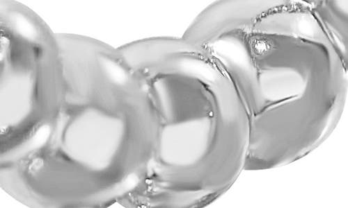 Bony Levy 14k Hoop Earrings In 14k White Gold