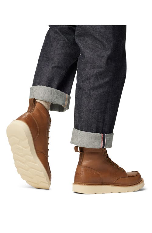 Sorel Slabtown 62 Waterproof Moc Toe Boot In Brown