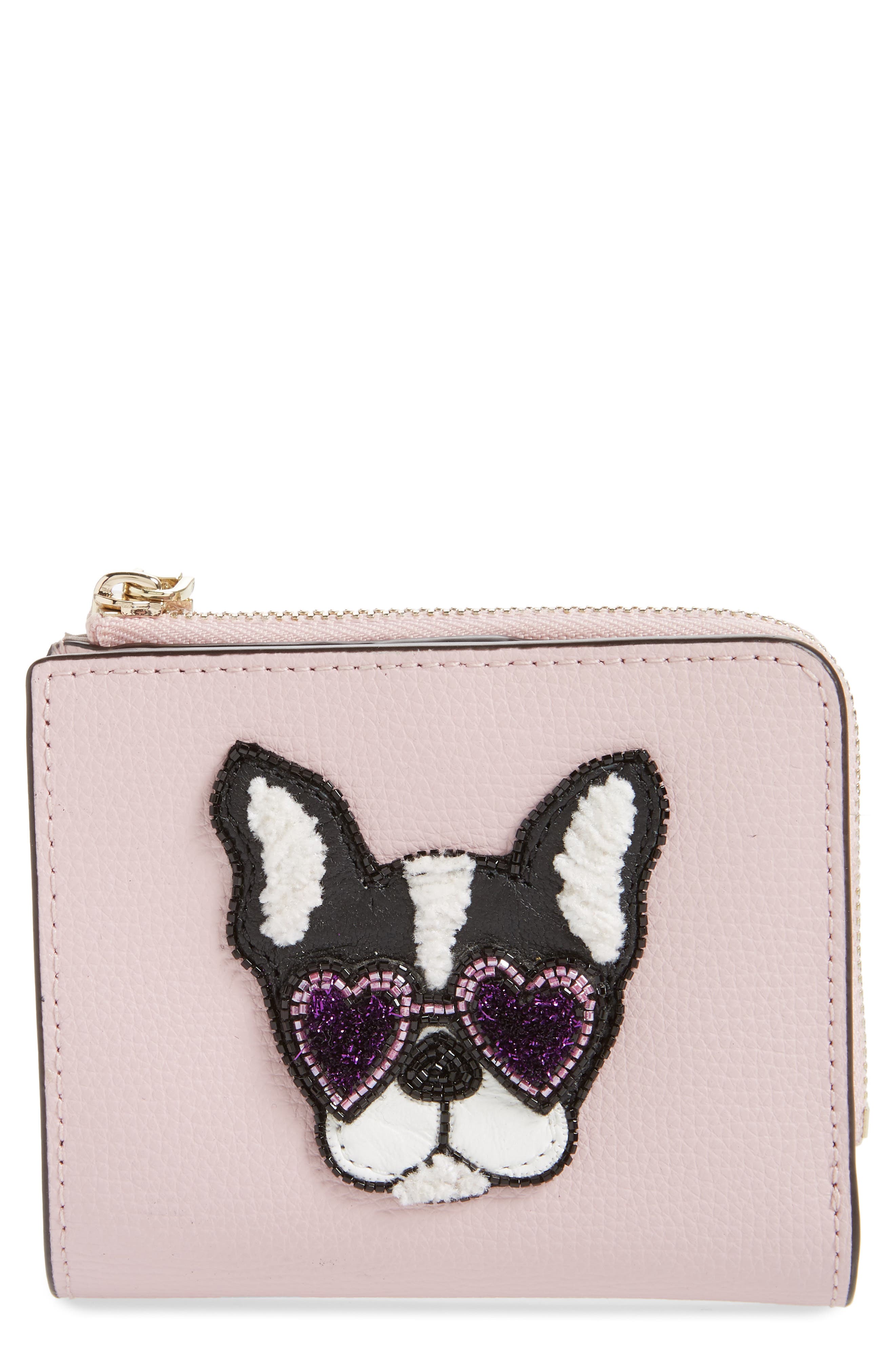 boston terrier kate spade purse