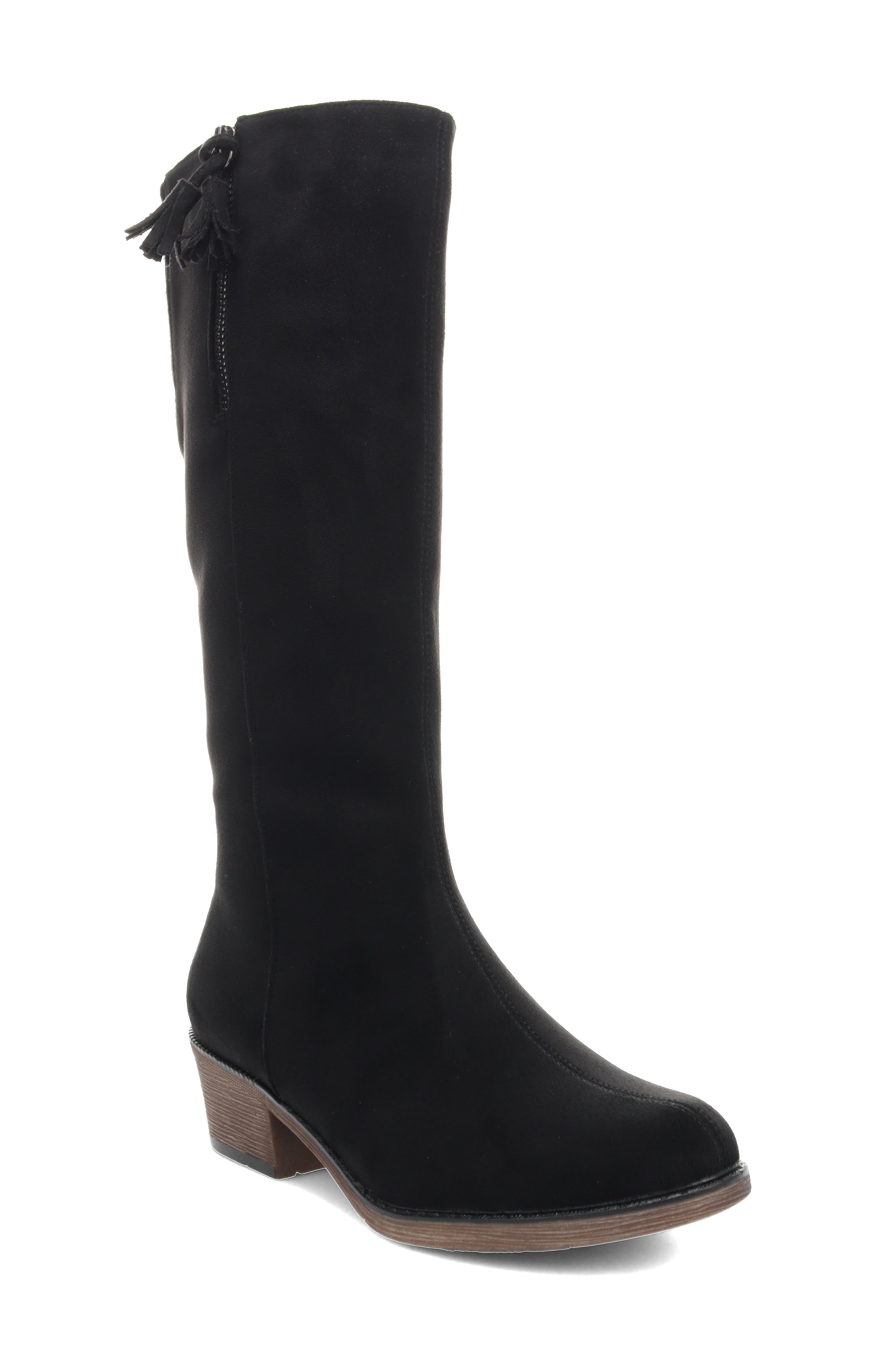 most comfortable heeled boots