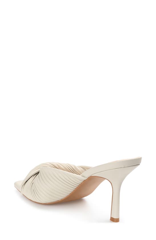 Journee Collection Greer Tru Comfort Foam Twist Sandal In Off White
