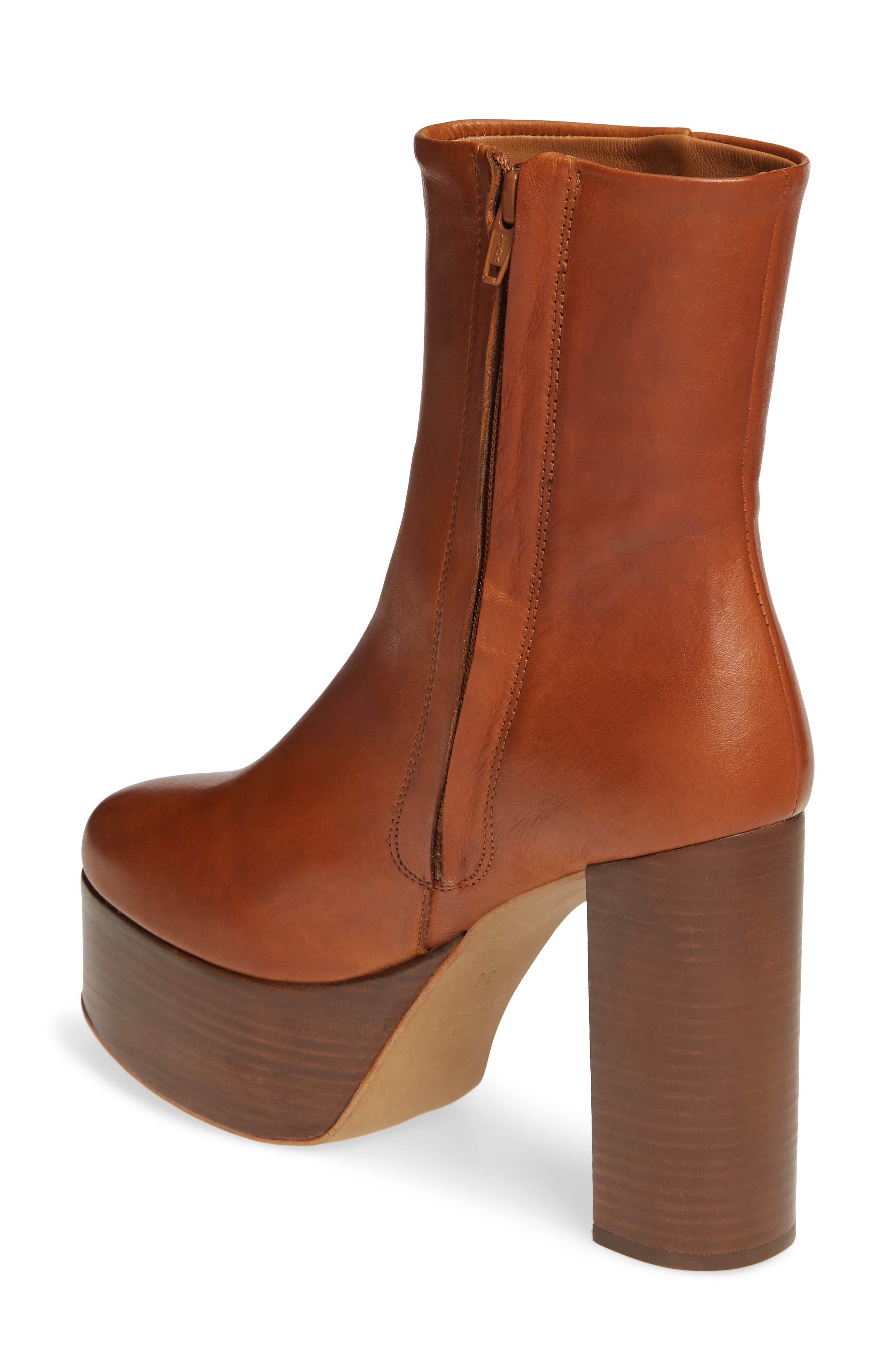 Free People | Friday Night Platform Leather Boot | Nordstrom Rack