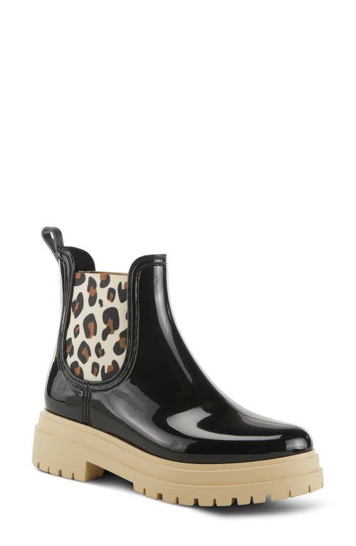 Spring Step Reva Waterproof Platform Chelsea Boot In Black Multi