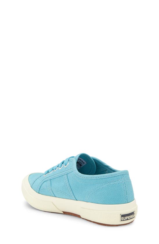 Shop Superga Kids' Jcot Classic Sneaker In Blue Light Dusty-favorio