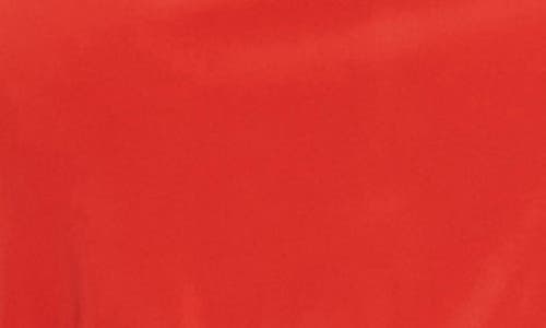London Times Asymmetric Neck Stretch Jersey Jumpsuit In Red