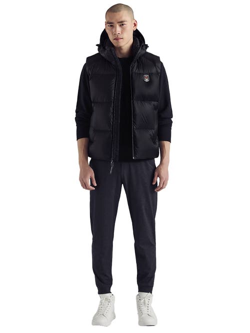 Triple F.a.t. Goose Puffer Down Vest In Black