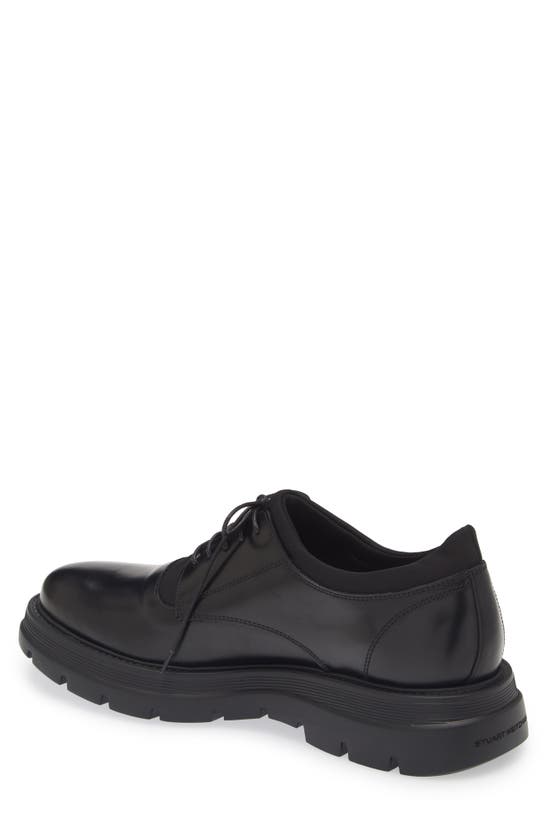 Shop Stuart Weitzman Club La Lugged Derby In Black