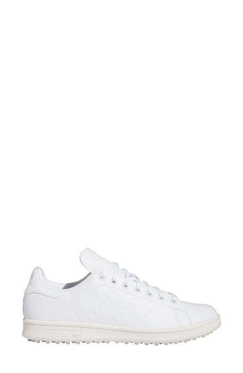 Adidas Golf Stan Smith Spikeless Golf Shoe In White/white