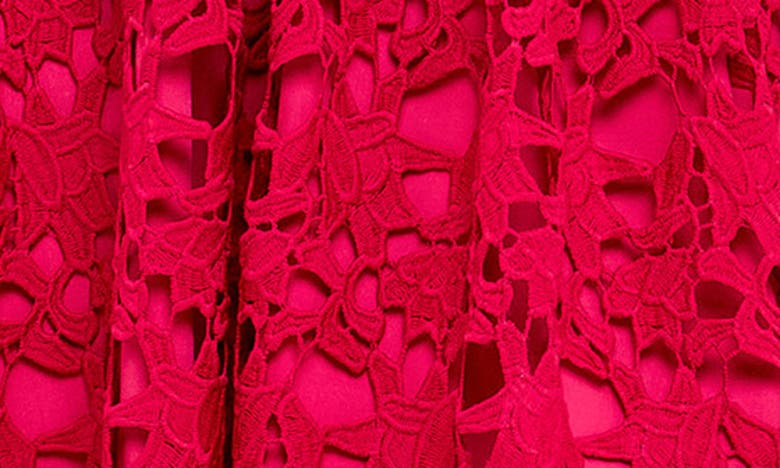 Endless Rose Puff Sleeve Lace Minidress In Violet