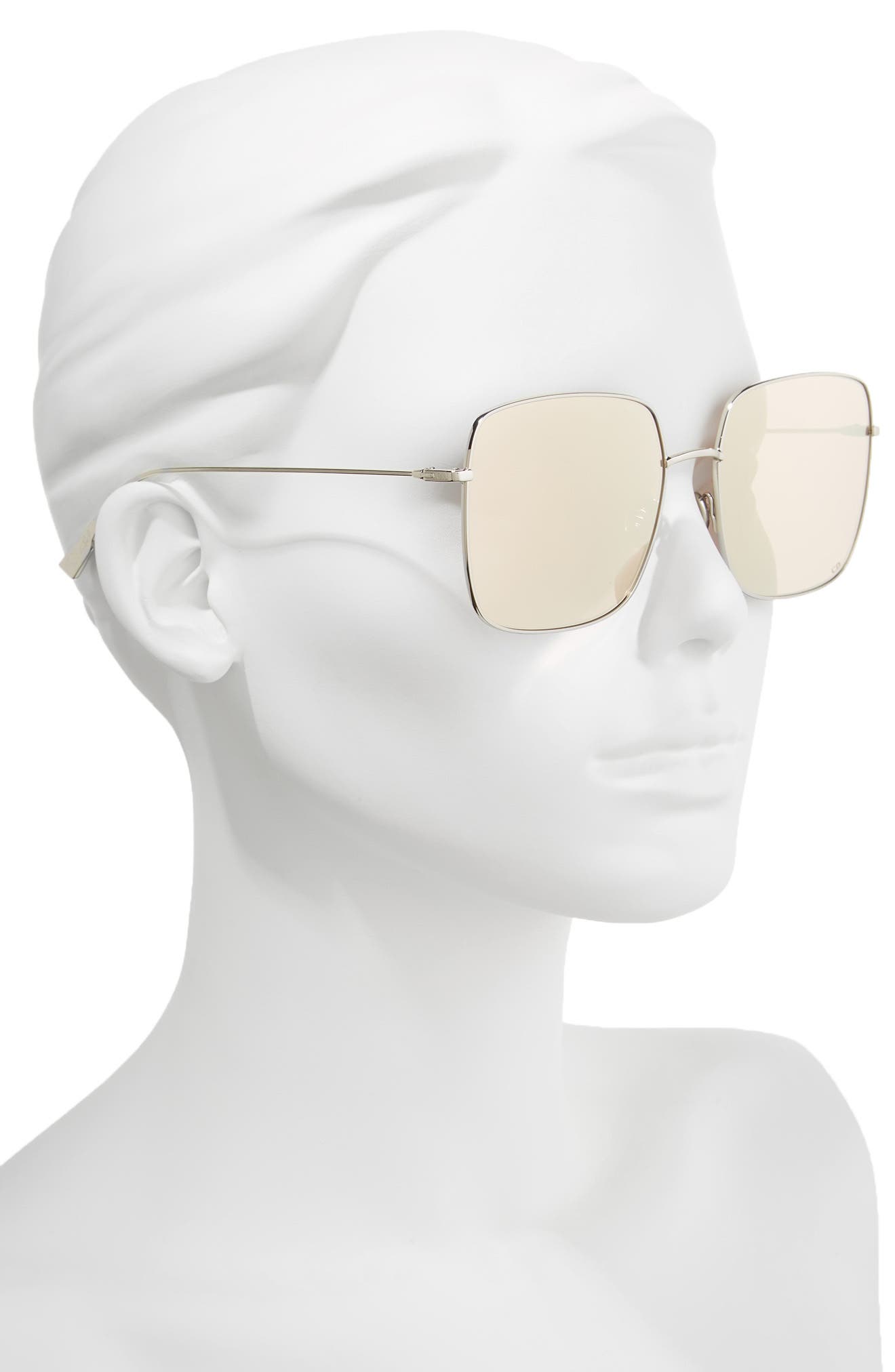dior stellaire 1 59mm square sunglasses