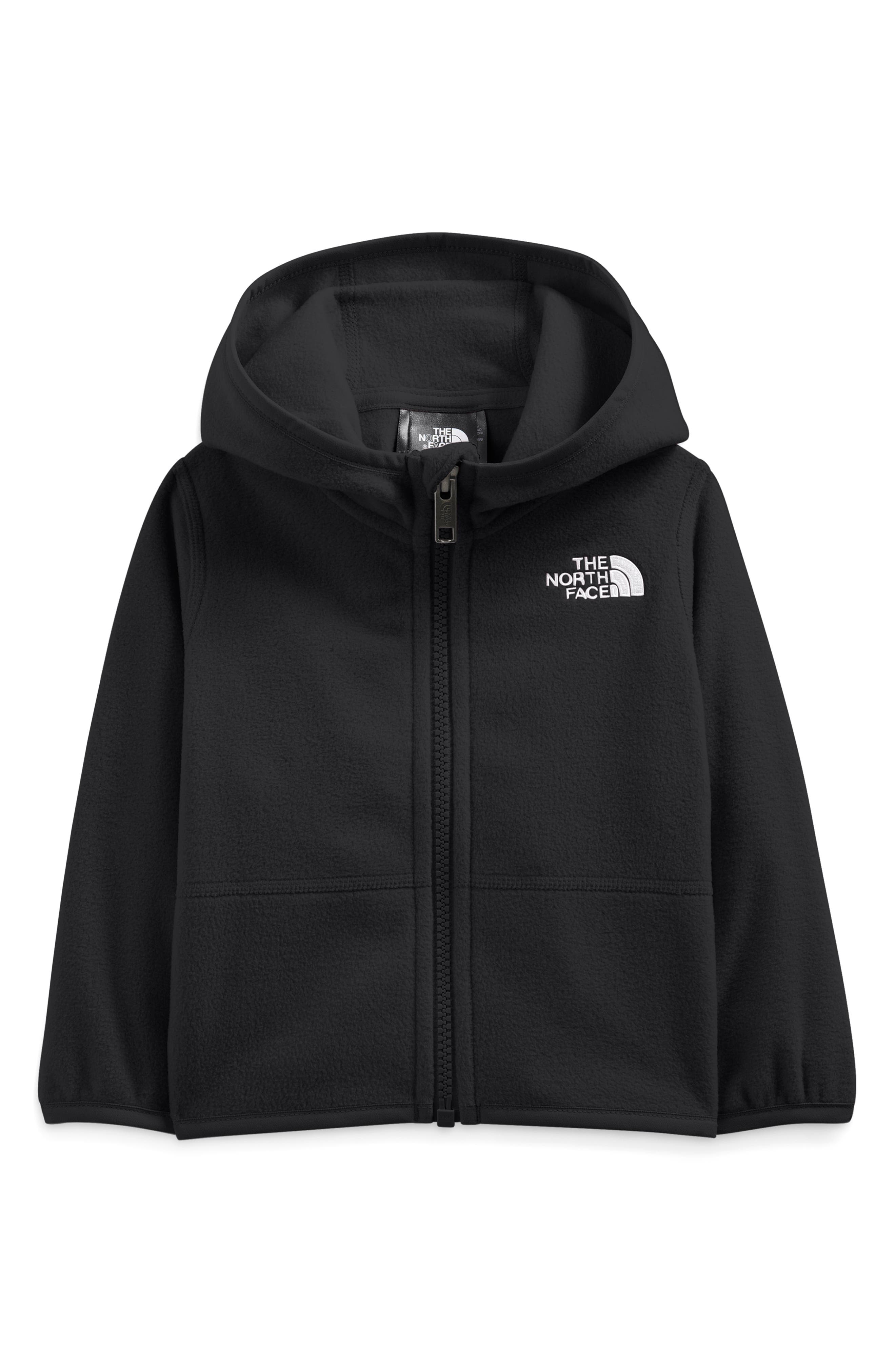 north face jacket white and black