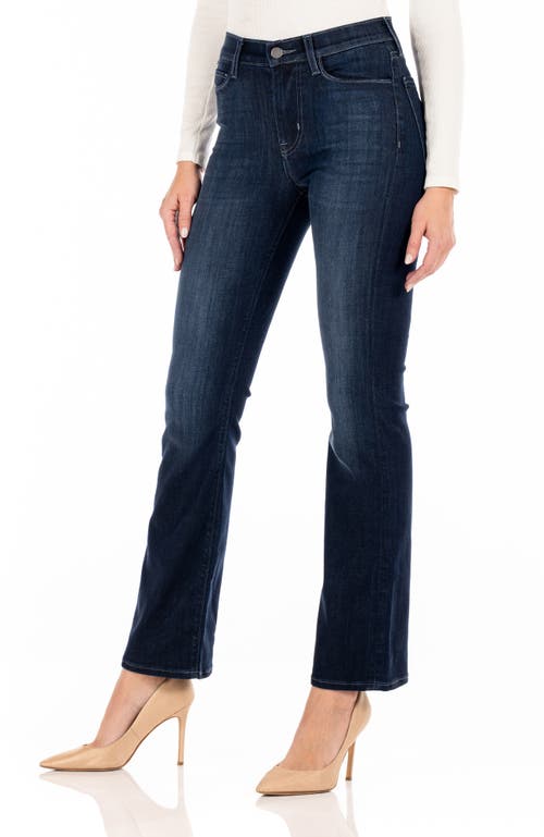 Shop Fidelity Denim Lily High Boot Jeans In Crescent