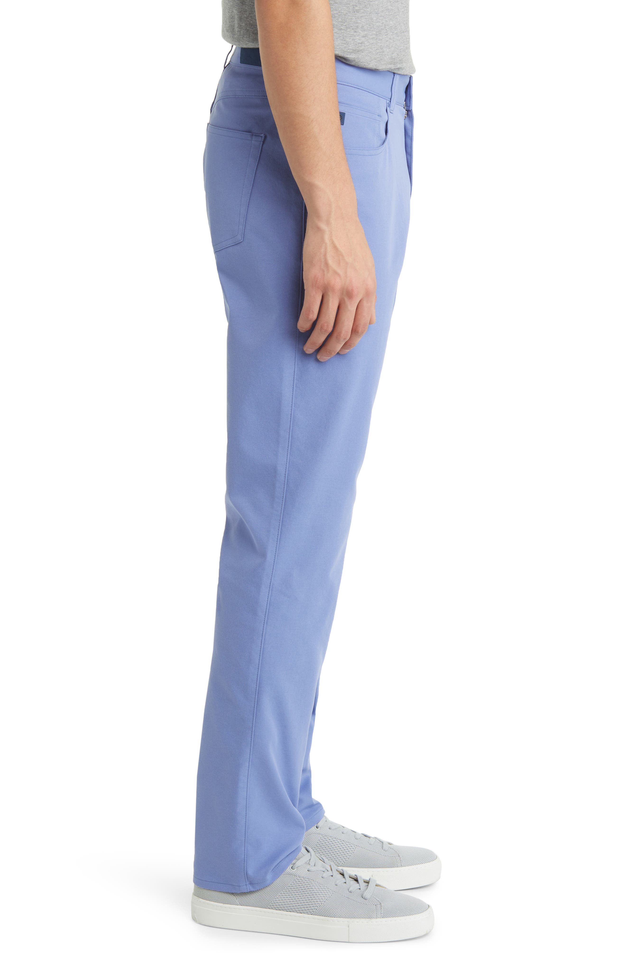 Peter Millar EB66 Performance Five Pocket Pants in Port Blue | Smart Closet