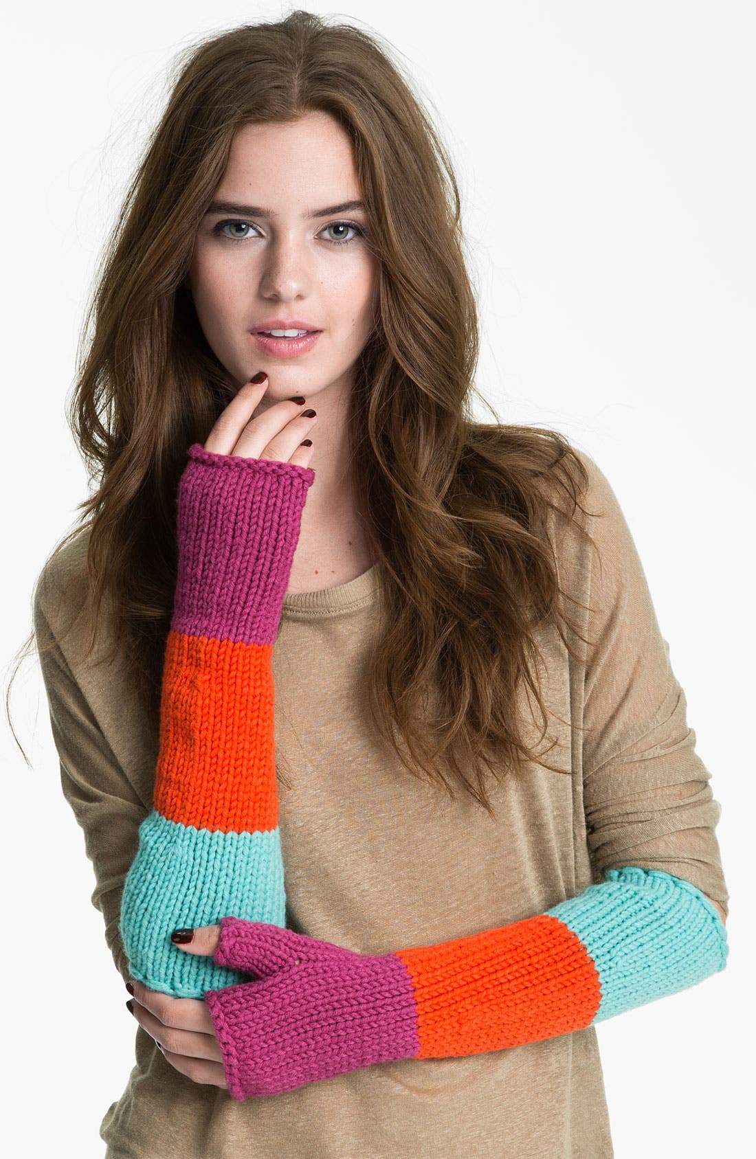 kate spade new york 'women for women' arm warmers Nordstrom