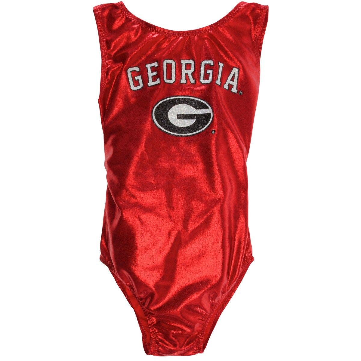 FOXYS LEOTARDS Girls Youth Red Bulldogs Leotard Nordstrom