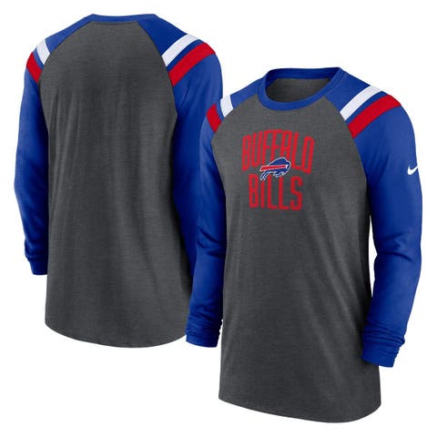 Lids Dallas Cowboys Nike Tri-Blend Raglan Athletic Long Sleeve Fashion  T-Shirt - Heathered Charcoal