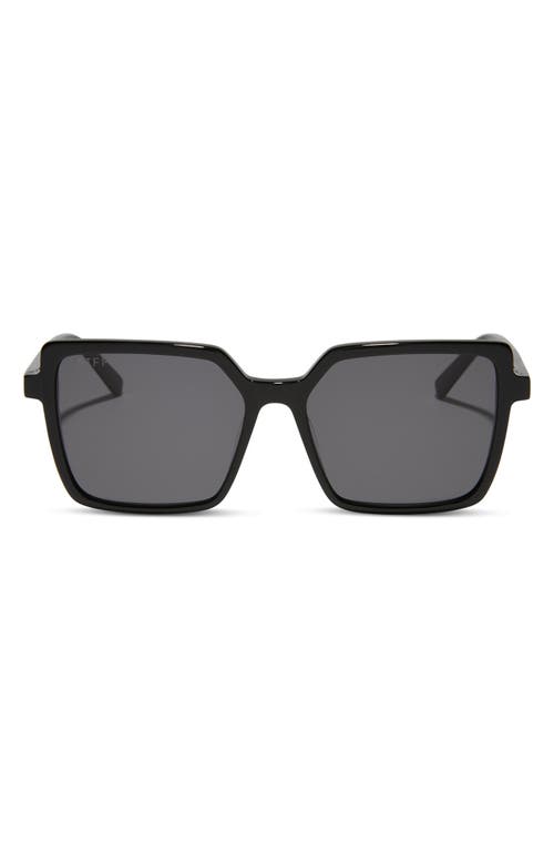Esme 53mm Polarized Square Sunglasses in Grey